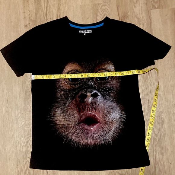 Fashion BABY APE FACE T-shirt Women’s Size XL - Picture 5 of 7